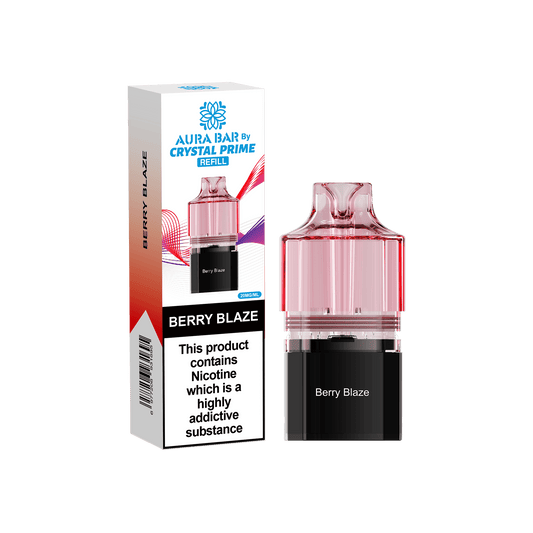 Shop Crystal Prime 10000 Vape Pods - Berry Blaze