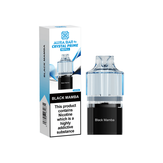 Crystal Prime 10000 Vape Pods - Black Mamba Lowest Price ! Crystal Prime 10000 Vape Pods - Black Mamba Lowest Price !