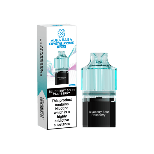Shop Crystal Prime 10000 Vape Pods - Blueberry Sour Raspberry