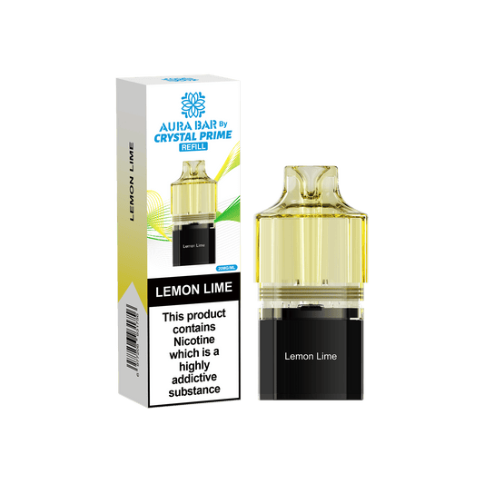 Shop Crystal Prime 10000 Vape Pods - Lemon Lime