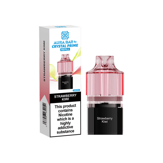 Shop Crystal Prime 10000 Vape Pods - Strawberry Kiwi