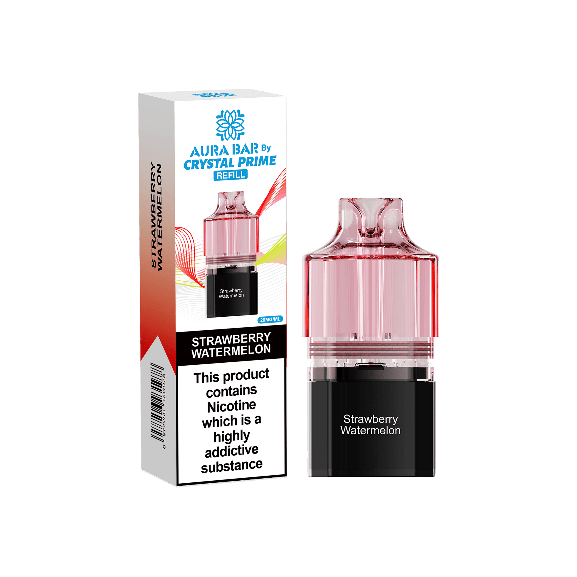 Shop Crystal Prime 10000 Vape Pods - Strawberry Watermelon