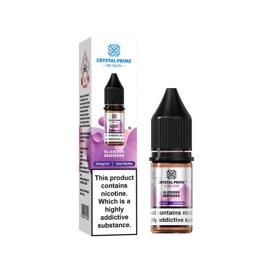 Shop Crystal Prime Nic Salts E - liquids - Blueberry Raspberry