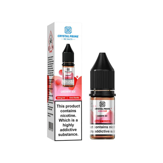 Shop Crystal Prime Nic Salts E - liquids - Cherry Ice