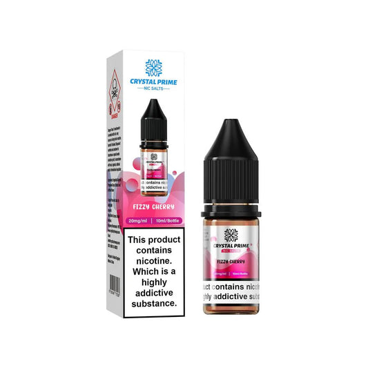 Shop Crystal Prime Nic Salts E - liquids - Fizzy Cherry