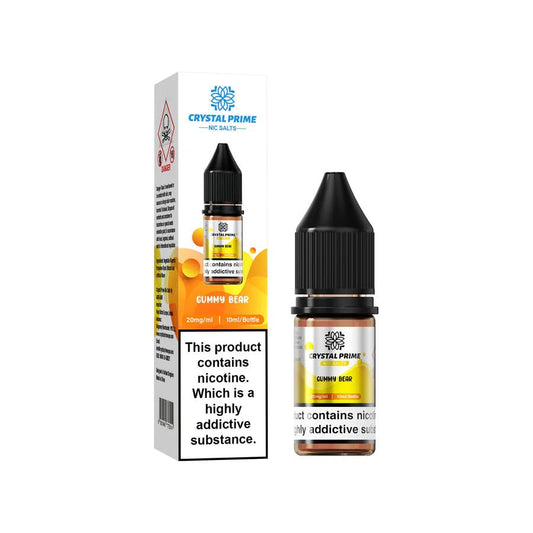 Shop Crystal Prime Nic Salts E - liquids - Gummy Bear