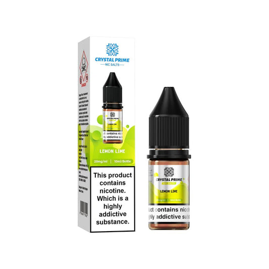 Shop Crystal Prime Nic Salts E - liquids - Lemon Lime