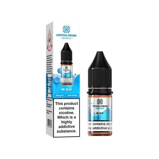 Shop Crystal Prime Nic Salts E - liquids - Mr Blue