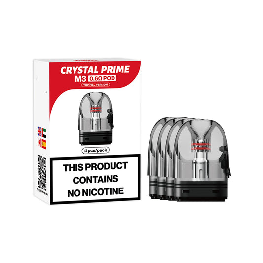 Shop Crystal Prime Smart M3 Pods 0.6 ohm - Pack of 4