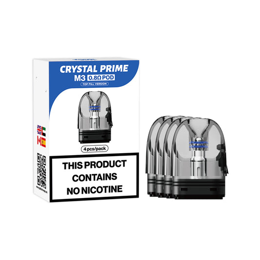 Shop Crystal Prime Smart M3 Pods 0.8 ohm - Pack of 4