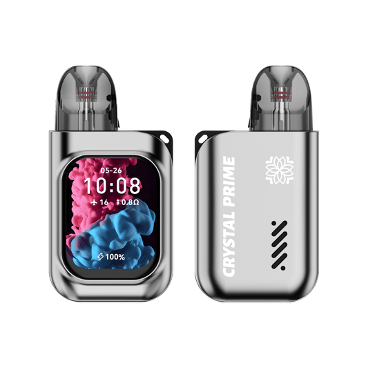Shop Crystal Prime Smart M3 Vape Pod Kit - Silver