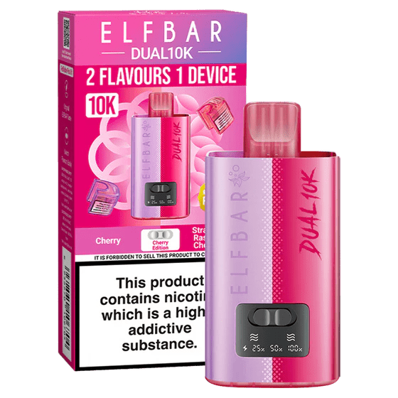 Shop Elf Bar Dual 10k Refillable Pods - Cherry Edition
