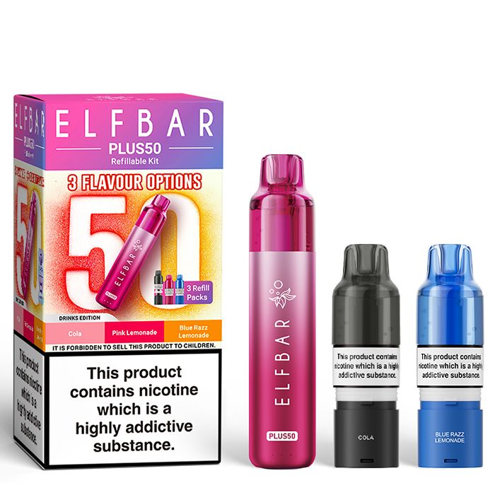 Shop Elf Bar Plus 50k - Drinks Edition