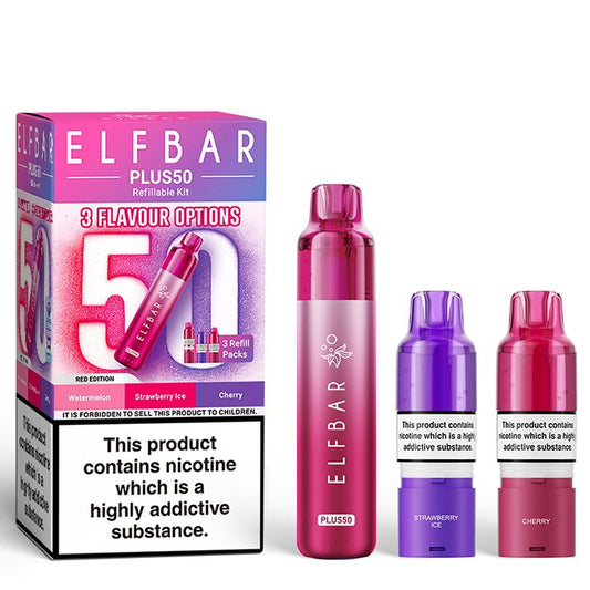 Shop Elf Bar Plus 50k - Red Edition