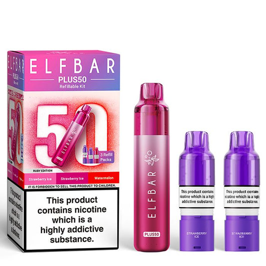 Shop Elf Bar Plus 50k - Ruby Edition