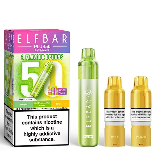 Shop Elf Bar Plus 50k - Tropical Edition