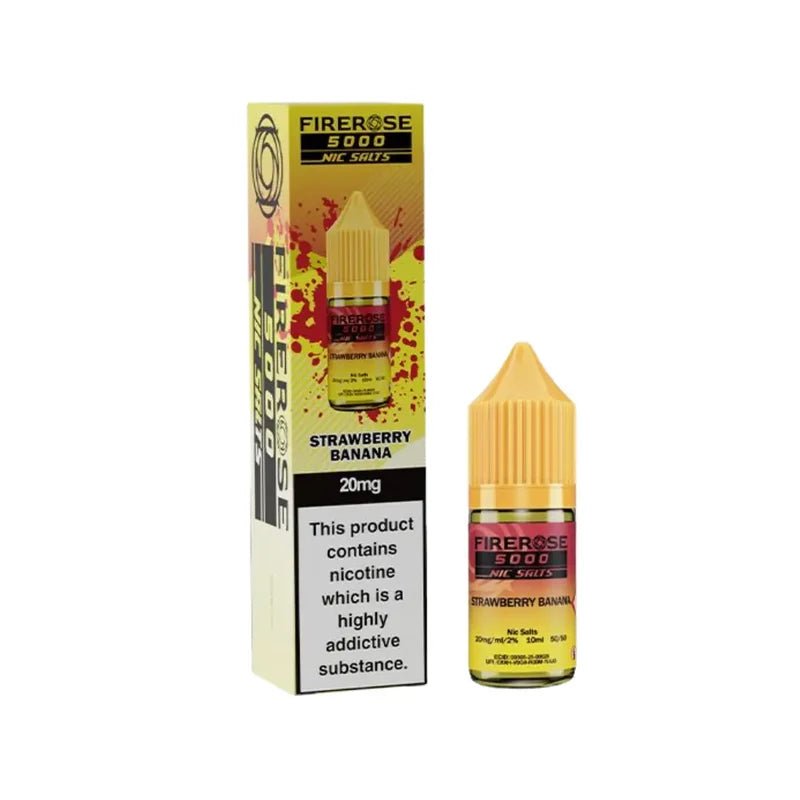 Shop Elux Firerose 5000 Nic Salt - Strawberry Banana