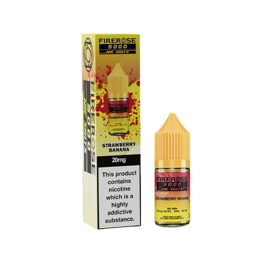 Shop Elux Firerose 5000 Nic Salt - Strawberry Banana