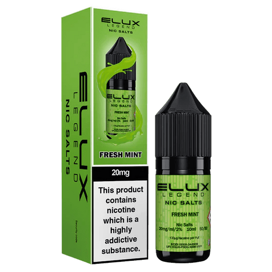 Shop Elux Legend Nic Salts Liquid - Fresh Mint