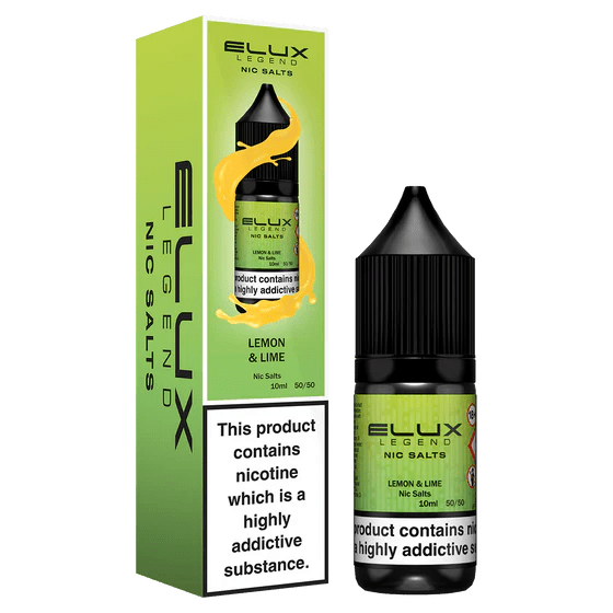 Shop Elux Legend Nic Salts Liquid - Lemon and Lime