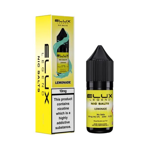 Shop Elux Legend Nic Salts Liquid - Lemonade