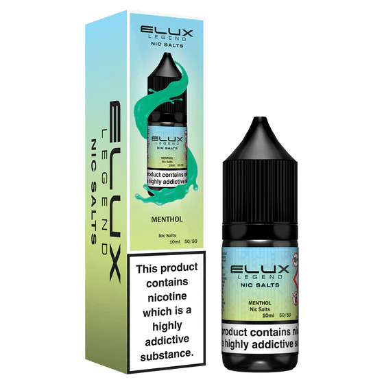 Shop Elux Legend Nic Salts Liquid - Menthol