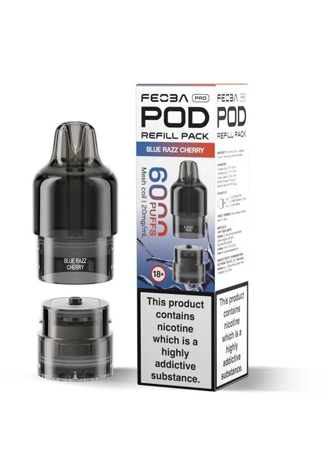 Shop Feoba Pro 6000 Pods - Blue Razz Cherry