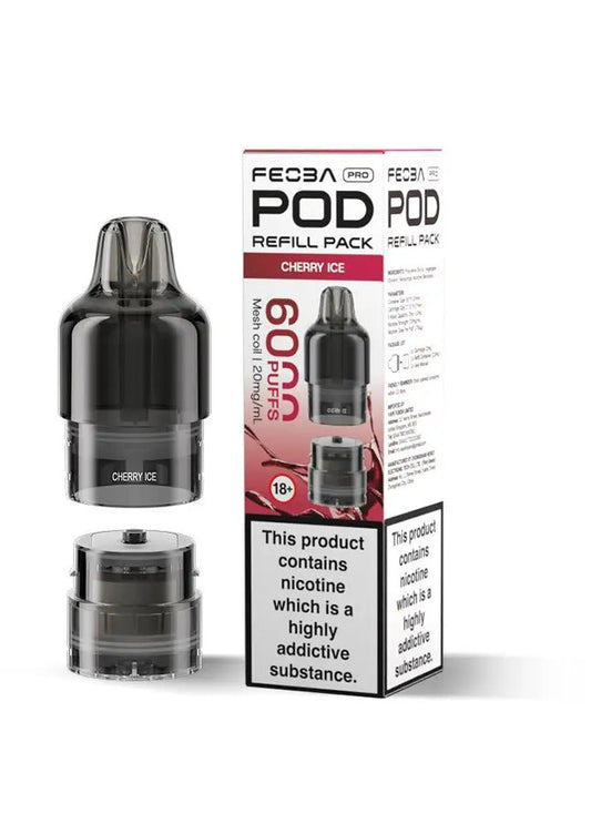 Shop Feoba Pro 6000 Pods - Cherry Ice