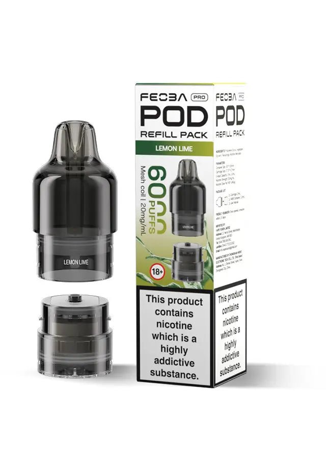 Shop Feoba Pro 6000 Pods - Lemon Lime