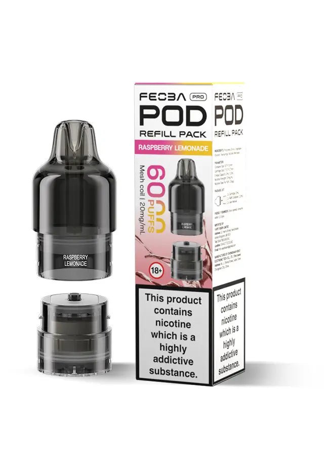 Shop Feoba Pro 6000 Pods - Raspberry Lemonade