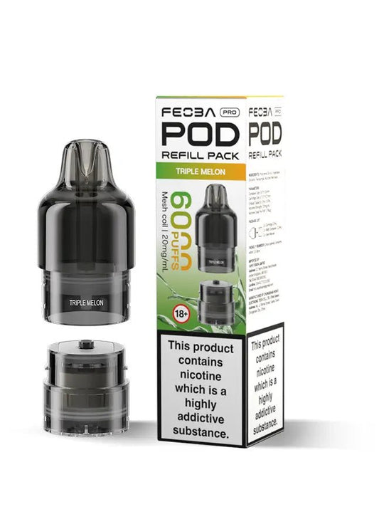 Shop Feoba Pro 6000 Pods - Triple Melon