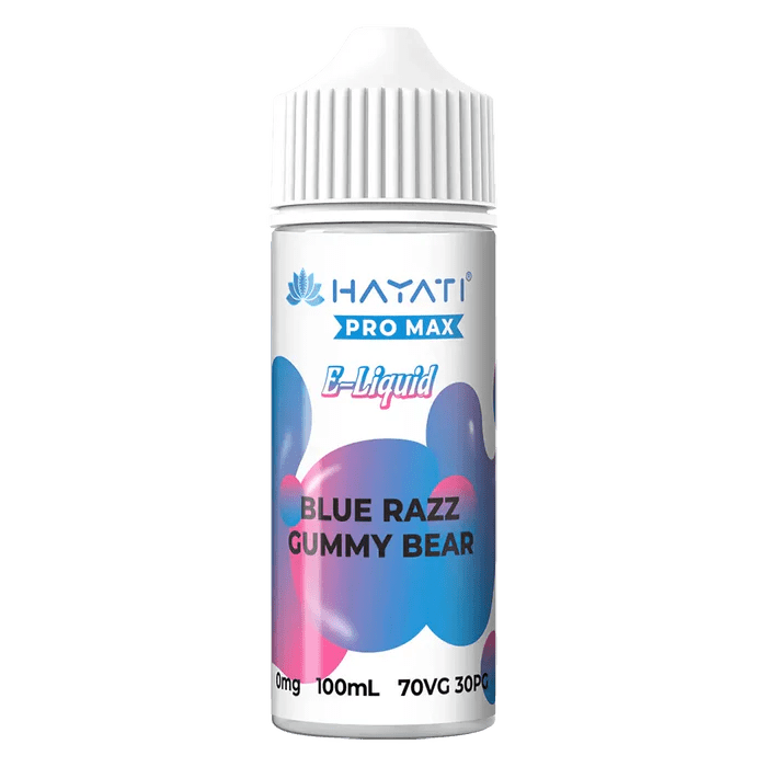 Shop Hayati Pro Max 100ml - Blue Razz Gummy Bear