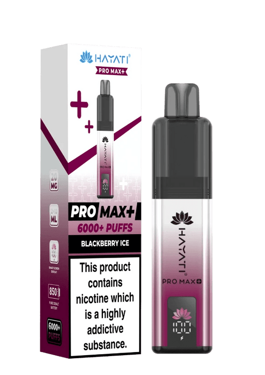 Shop Hayati Pro Max+ 6000 - Blackberry Ice