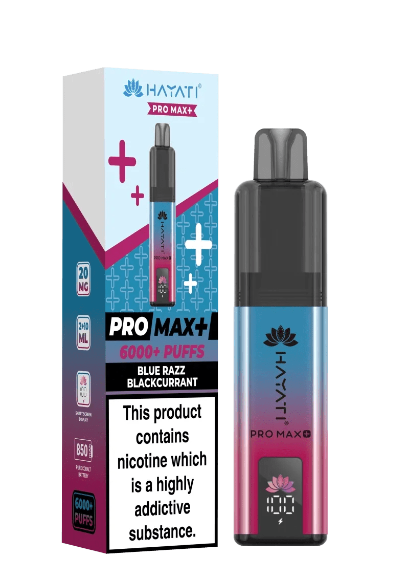Shop Hayati Pro Max+ 6000 - Blue Razz Blackcurrant