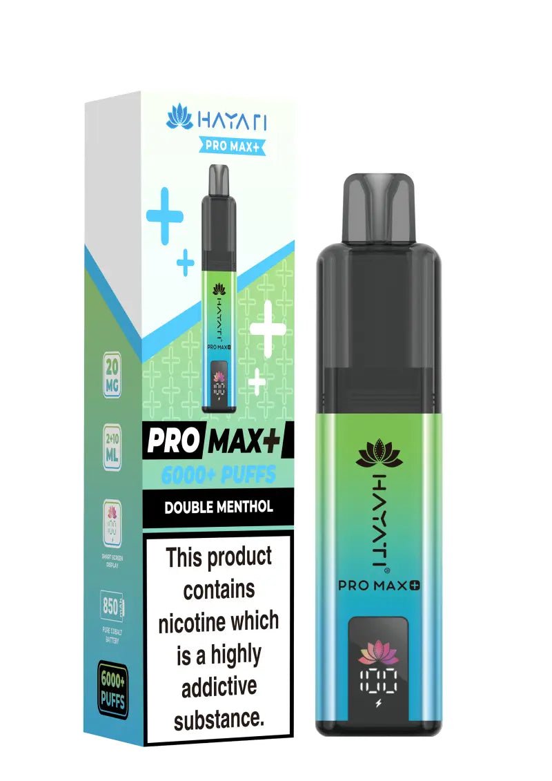 Shop Hayati Pro Max+ 6000 - Double Menthol