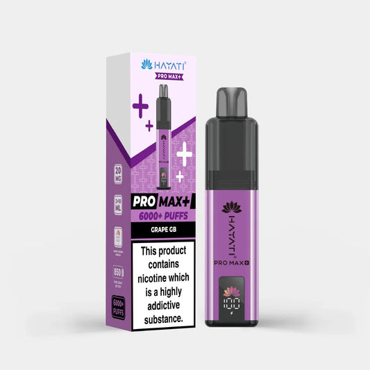 Shop Hayati Pro Max+ 6000 - Grape GB