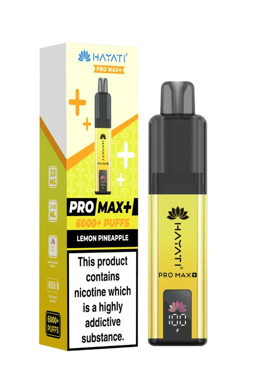 Shop Hayati Pro Max+ 6000 - Lemon Pineapple