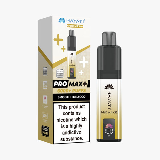 Shop Hayati Pro Max+ 6000 - Smooth Tobacco