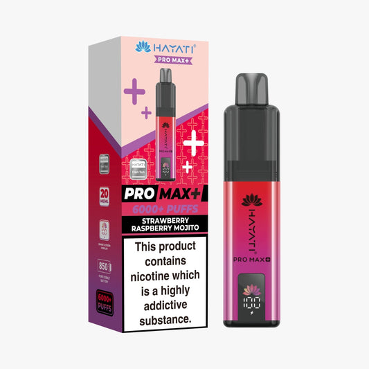 Shop Hayati Pro Max+ 6000 - Strawberry Raspberry Mojito