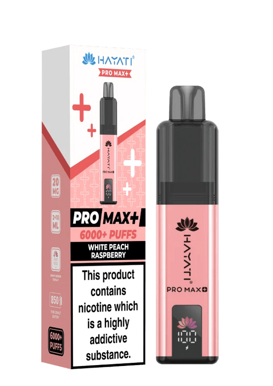 Shop Hayati Pro Max+ 6000 - White Peach Raspberry