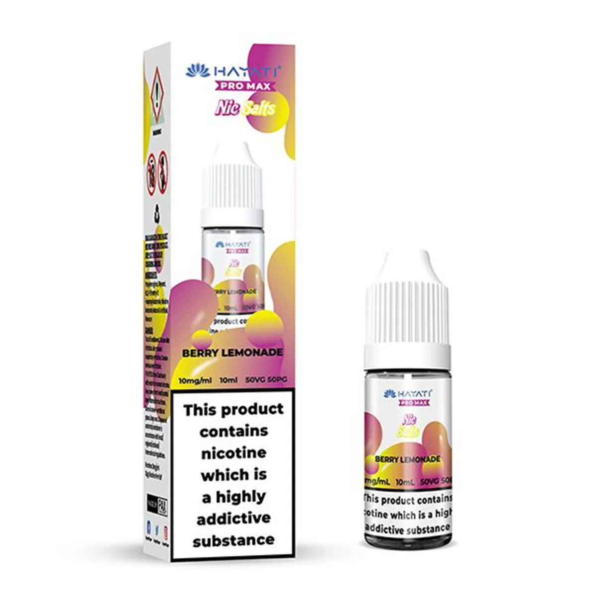 Shop Hayati Pro Max Nic Salts E - liquids - Berry Lemonade