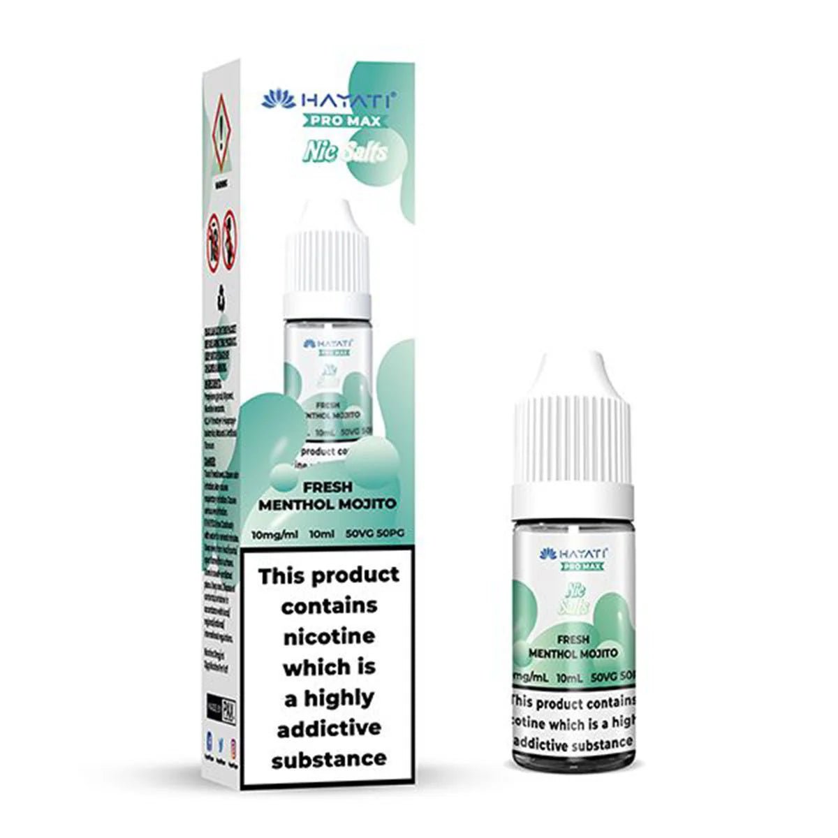 Shop Hayati Pro Max Nic Salts E - liquids - Fresh Menthol Mojito