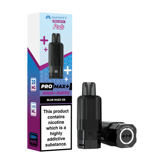 Shop Hayati Pro Max Plus 6K Pods - Blue Razz GB