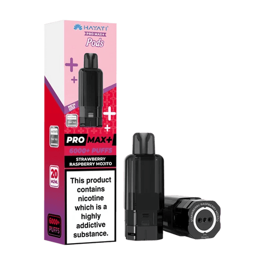 Shop Hayati Pro Max Plus 6K Pods - Strawberry Raspberry Mojito