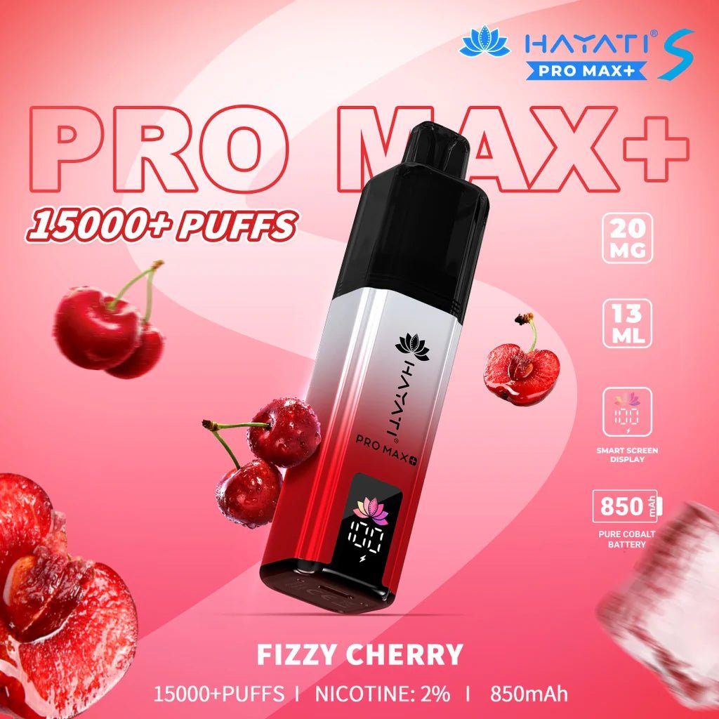 Shop Hayati Pro Max + Plus S 15000 Refill Pods - Fizzy Cherry