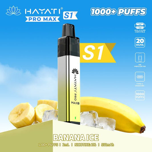Shop Hayati Pro Max S1 - Banana Ice