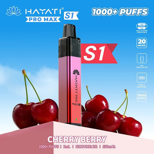 Shop Hayati Pro Max S1 - Cherry Berry