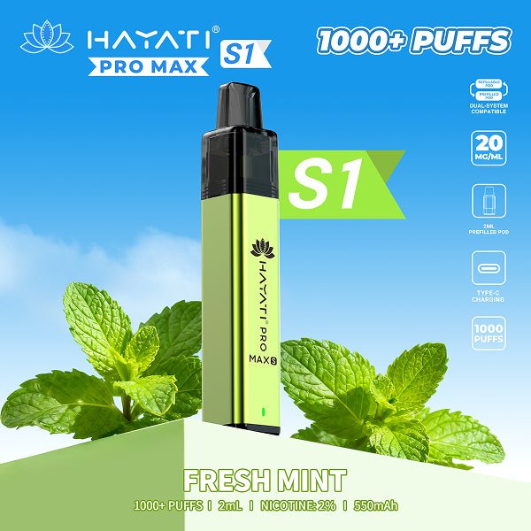 Shop Hayati Pro Max S1 - Fresh Mint