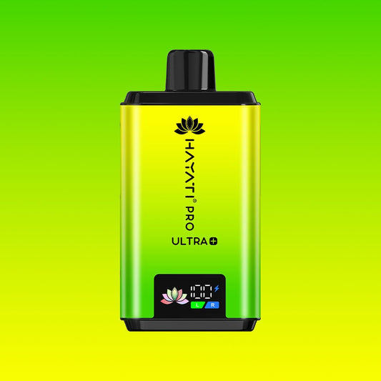 Hayati Pro Ultra Plus 25000 Puffs - Lemon & Lime Lowest Price ! Hayati Pro Ultra Plus 25000 Puffs - Lemon & Lime Lowest Price !
