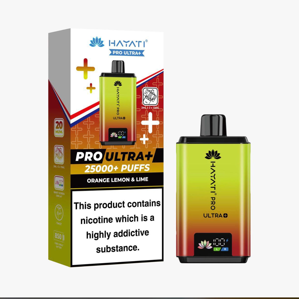 Shop Hayati Pro Ultra Plus 25k Kit - Orange Lemon Lime